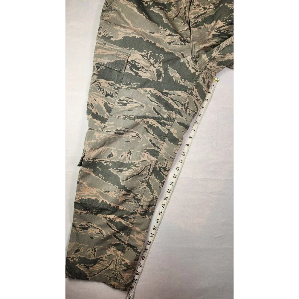 Air Force Pattern Camo Pants Mens 31X29 Tiger Camo Utility Cargo Trouser